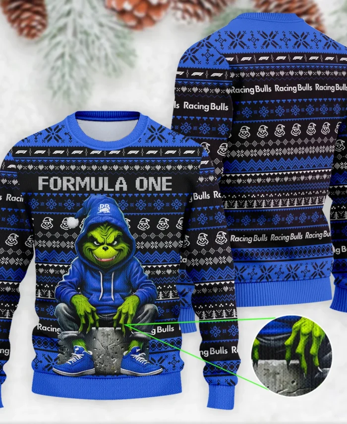 Grinch x Racing Bulls Formula 1 - Ugly Sweater BLVAF1220925A18RAC