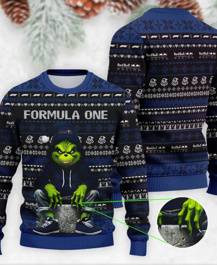 Grinch x Red Bull Racing Formula 1 - Ugly Sweater BLVAF1220925A18RBR