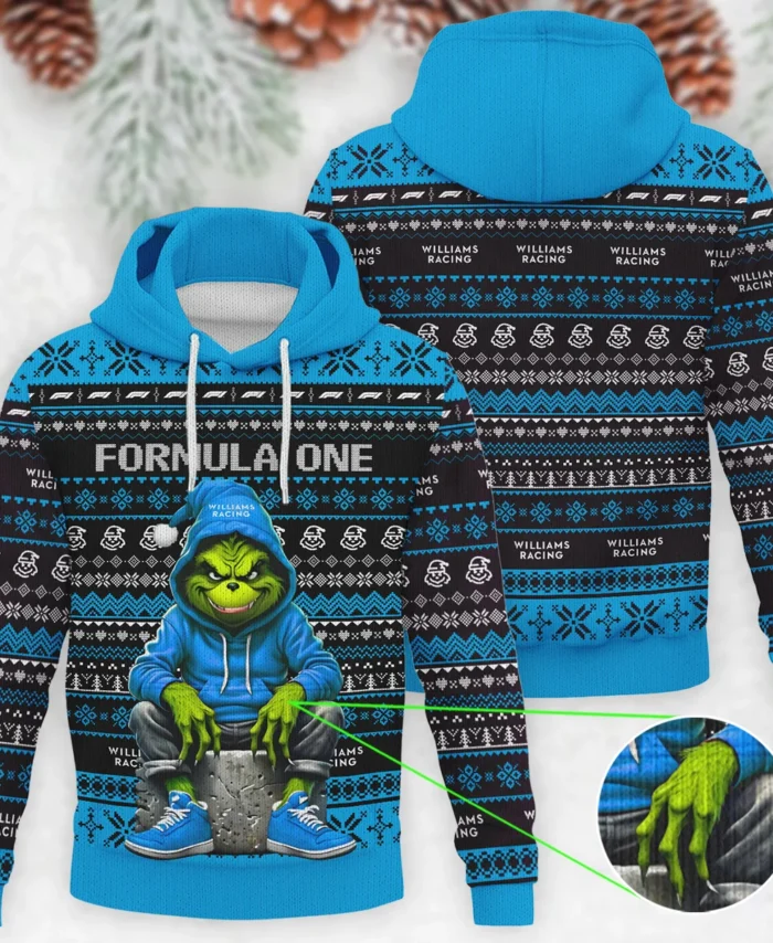 Grinch x Williams Formula 1 - Knitted Hoodie BLVAF12209250A18WIL