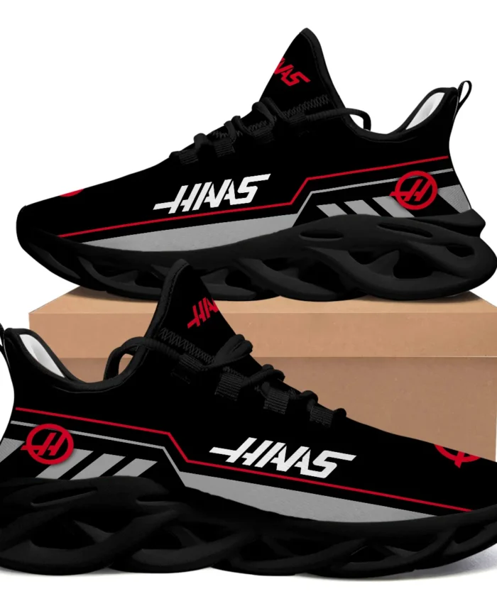 Haas F1 Max Soul Shoes All Over Print BLHAAS16725A1 - Black