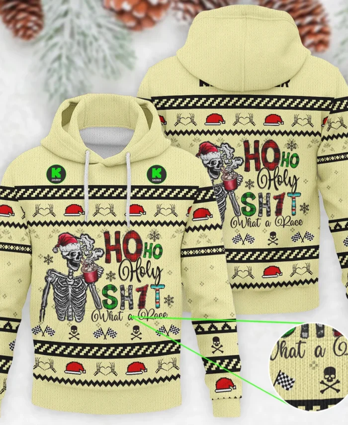 HolySh What A Race Kick Sauber Formula 1 - Knitted Hoodie BLVAF12209250A21KS