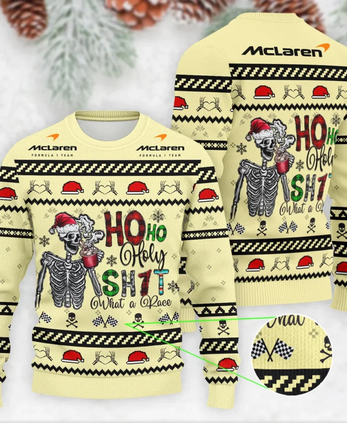 HolySh What A Race McLaren Formula 1 - Ugly Sweater BLVAF1220925A21MCL