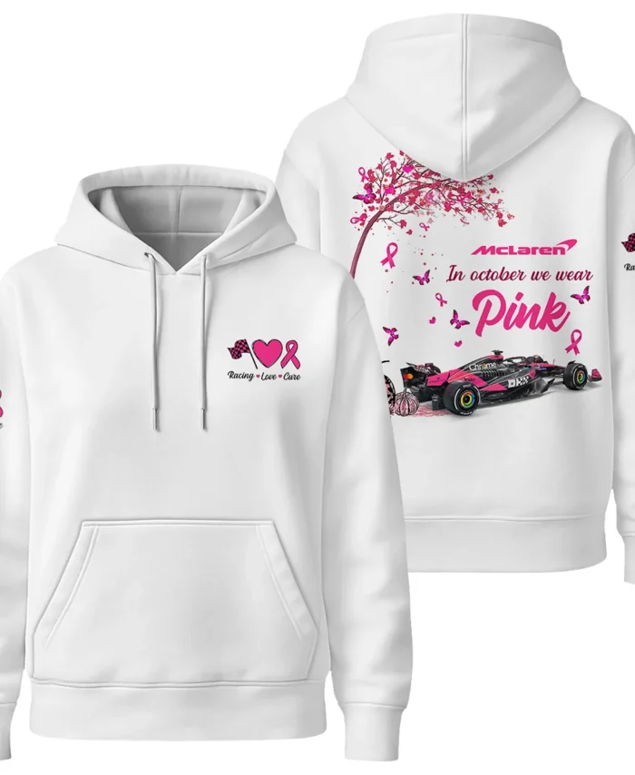 In October We Wear Pink McLaren Exclusive Women Hoodie BLMCL7925A1HD