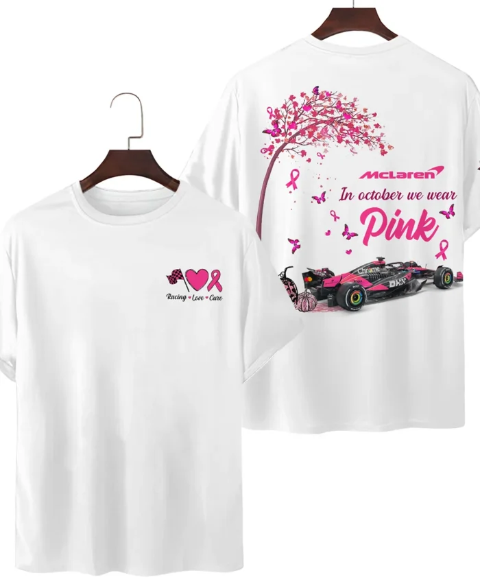 In October We Wear Pink McLaren Exclusive Women T-Shirt BLMCL7925A1TS