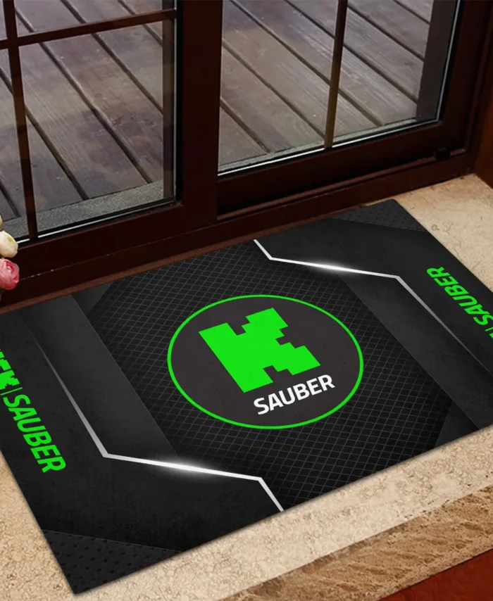 Kick Sauber F1 Rubber Base Doormat - All Over Print BLF1139A7KS