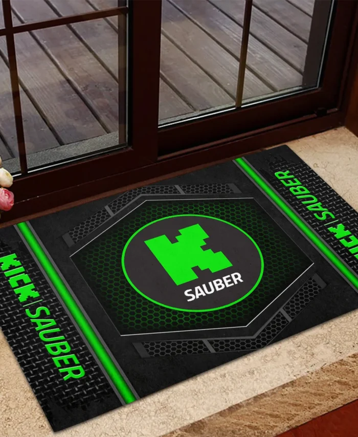 Kick Sauber F1 Rubber Base Doormat - All Over Print BLF1139A8KS