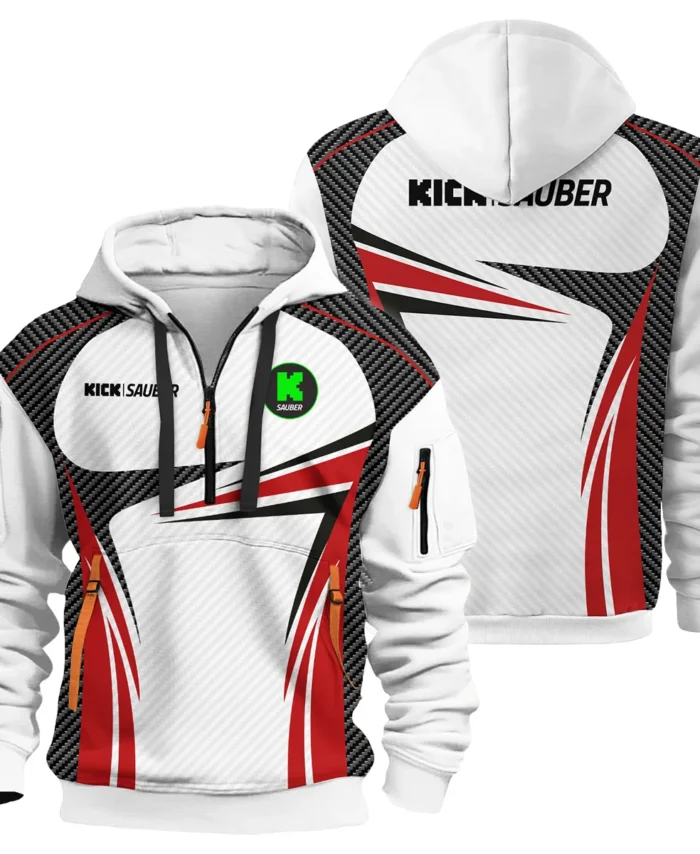 Kick Sauber F1 Team For Fans - Hoodie Half Zip BLVAF1031225A1KSHDF