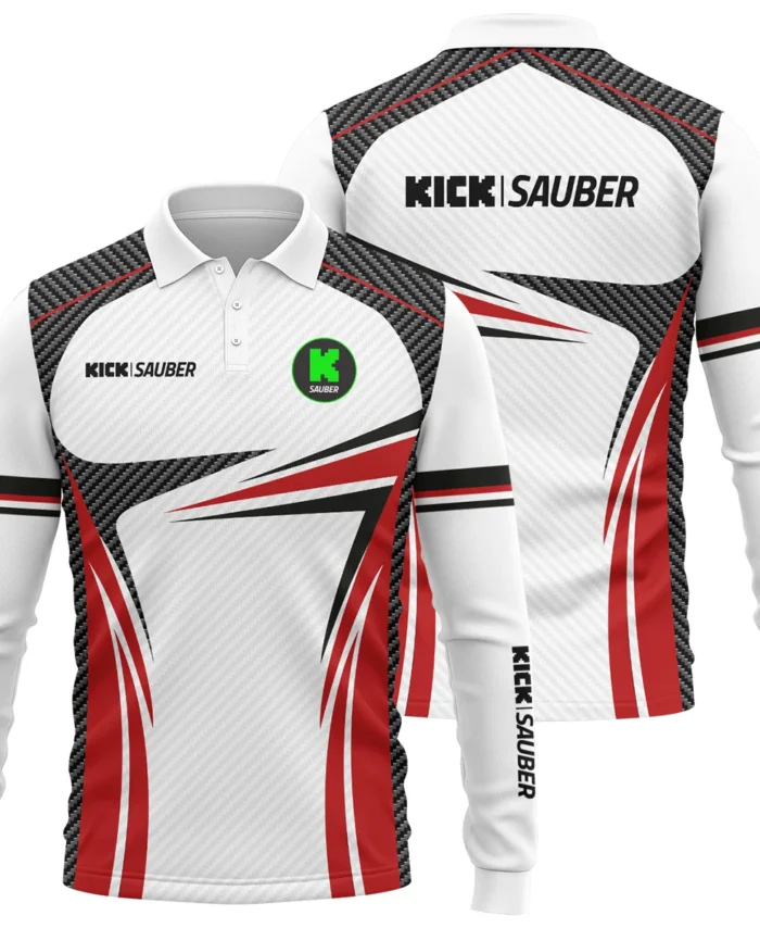 Kick Sauber F1 Team For Fans - Long Polo Shirt BLVAF1031225A1KSLPL