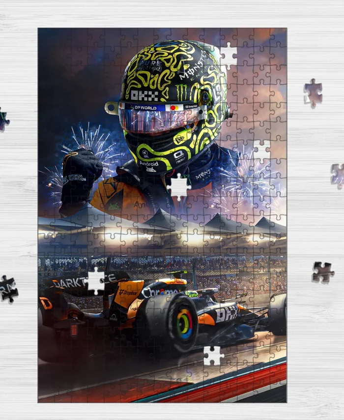 Lando Norris - Jigsaw Puzzle Game For F1 Fans BLF1PZ12