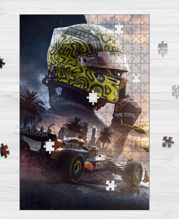 Lando Norris - Jigsaw Puzzle Game For F1 Fans BLF1PZ17