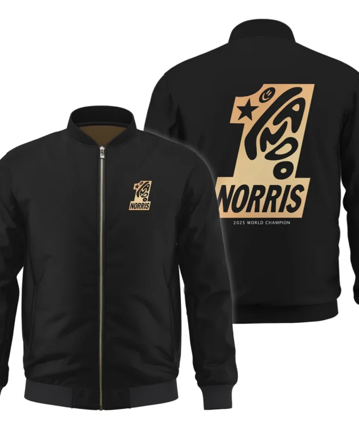 Lando Norris #1 World Champion Bomber BLVALN051225A9BB