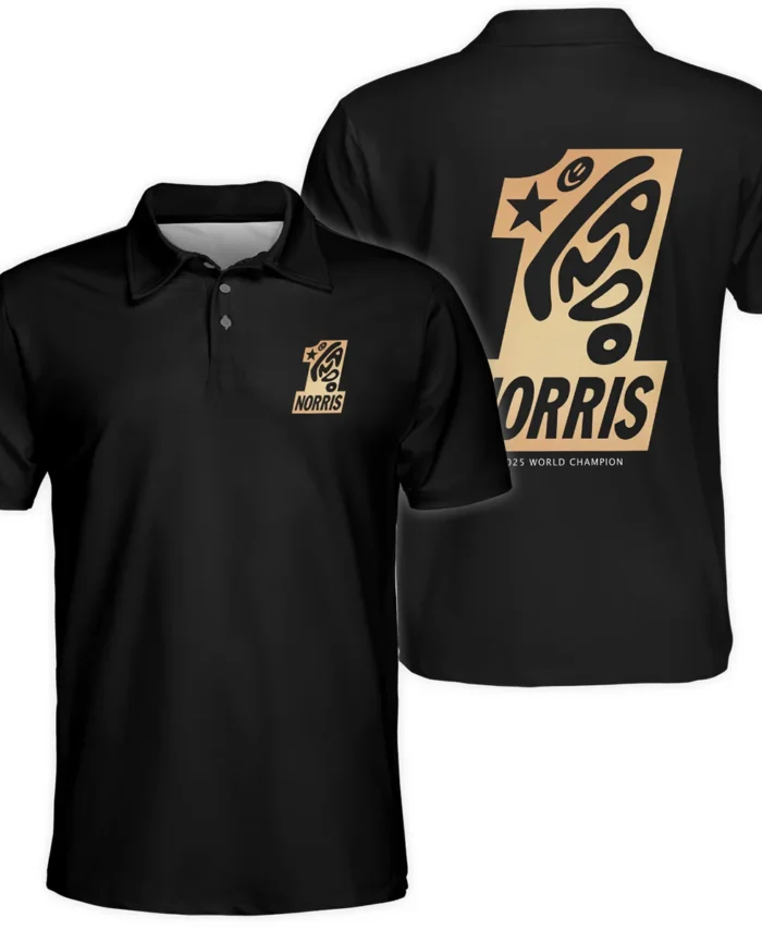 Lando Norris #1 World Champion Polo Shirt BLVALN051225A9PL