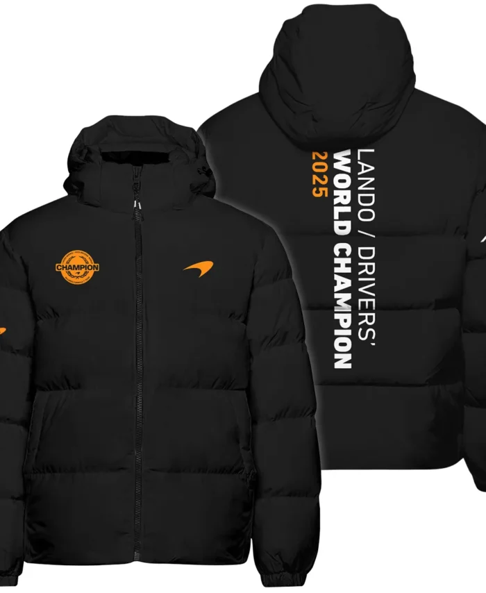 Lando Norris 2025 Drivers’ World Champion McLaren F1 Team Down & Puffer Jackets BLVALN051225A3HCJ