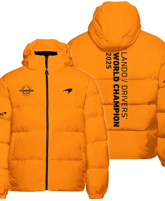 Lando Norris 2025 Drivers’ World Champion McLaren F1 Team Down & Puffer Jackets BLVALN051225A4HCJ