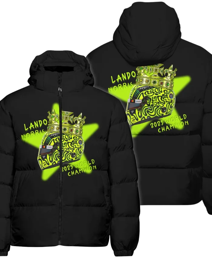 Lando Norris Crown World Champion Down & Puffer Jackets BLVALN051225A6HCJ