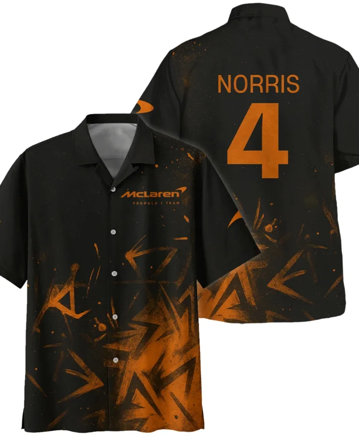 Lando Norris McLaren F1 Hawaiian Shirt All Over Prints BLMCL3525A3NRHW