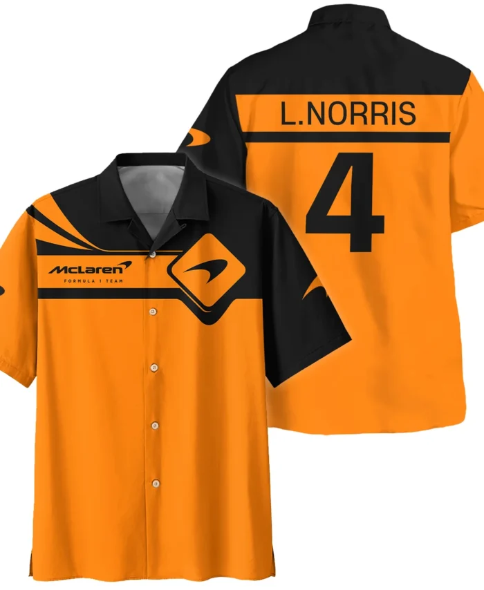 Lando Norris McLaren F1 Hawaiian Shirt All Over Prints BLMCL5525A2HW