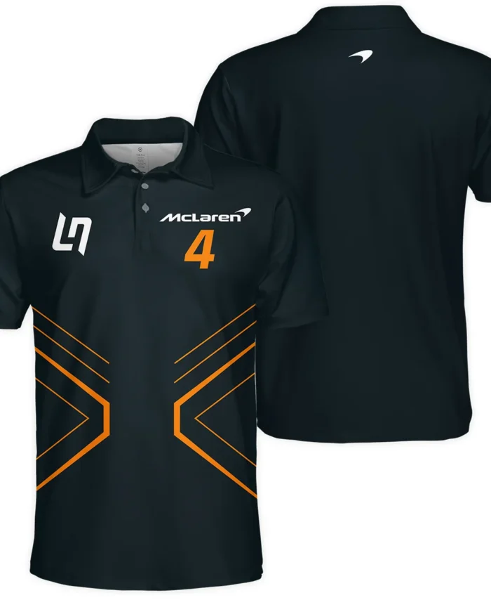 Lando Norris McLaren F1 Polo Shirt All Over Prints BLMCL10425A3PL