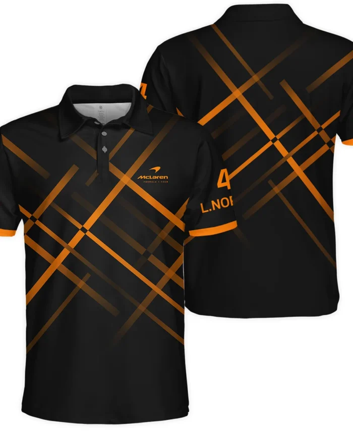 Lando Norris McLaren F1 Polo Shirt All Over Prints BLMCL3425A2PL
