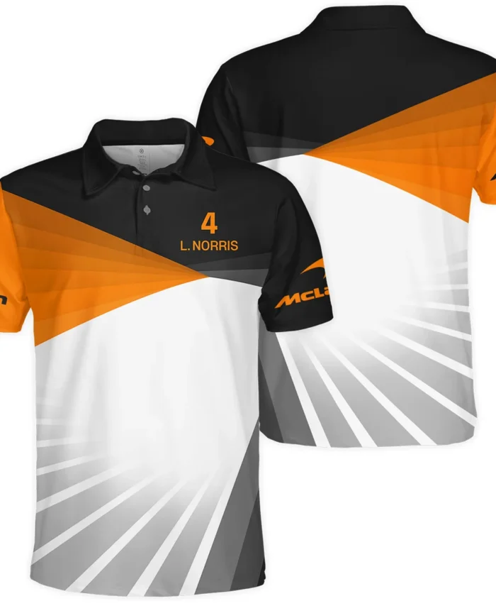 Lando Norris McLaren F1 Polo Shirt All Over Prints BLMCL3425A3PL