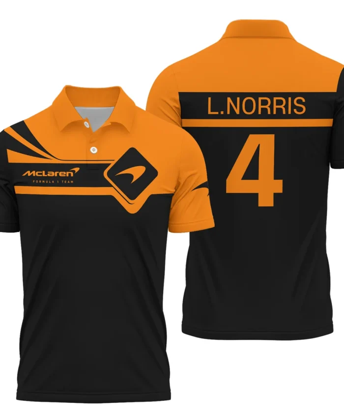 Lando Norris McLaren F1 Polo Shirt All Over Prints BLMCL5525A1PL