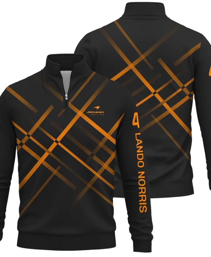 Lando Norris McLaren F1 Quarter-Zip Sweatshirt All Over Prints BLMCL3425A2QTZ