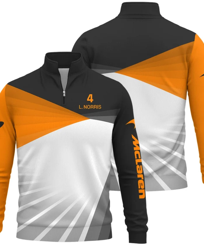 Lando Norris McLaren F1 Quarter-Zip Sweatshirt All Over Prints BLMCL3425A3QTZ