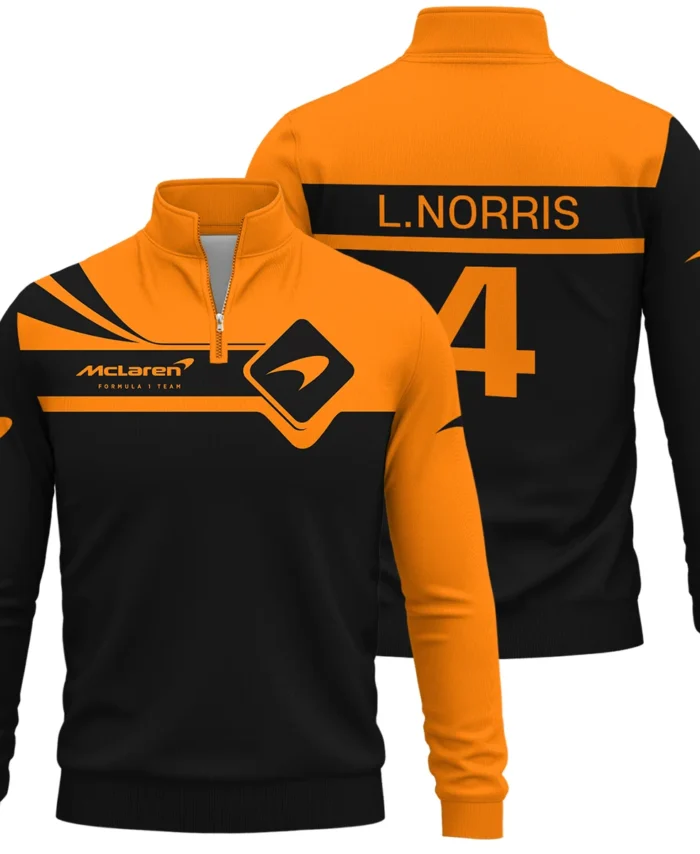 Lando Norris McLaren F1 Quarter-Zip Sweatshirt All Over Prints BLMCL5525A1QTZ