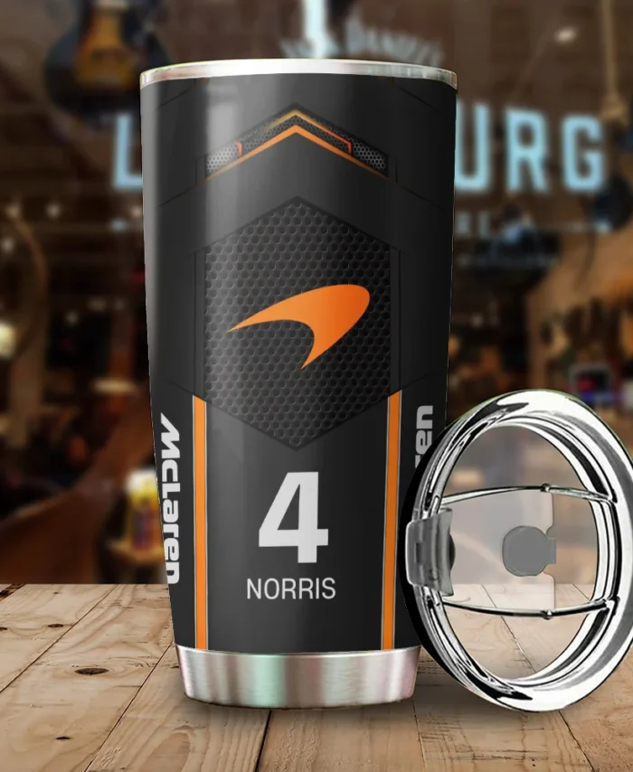 Lando Norris McLaren F1 Stainless Steel Tumbler 20oz 30oz Gift For Fan BLMCL11525A2NR
