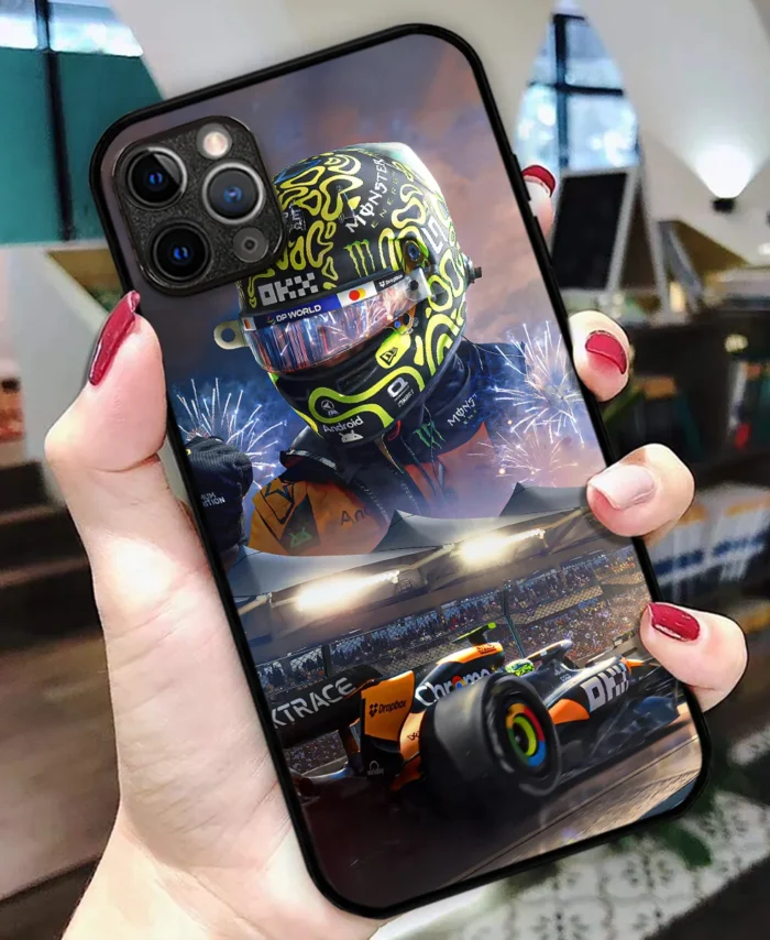 Lando Norris McLaren F1 Team Phone Case - Dustproof, Scratch & Shock Resistant - BLMCL2625A19