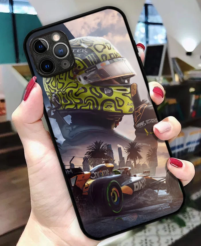 Lando Norris McLaren F1 Team Phone Case - Dustproof, Scratch & Shock Resistant - BLMCL2625A20