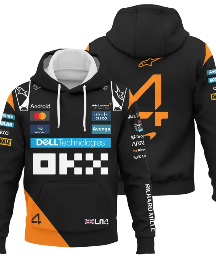 Lando Norris McLaren Formula One Exclusive Hoodie BLF1180525A2HD