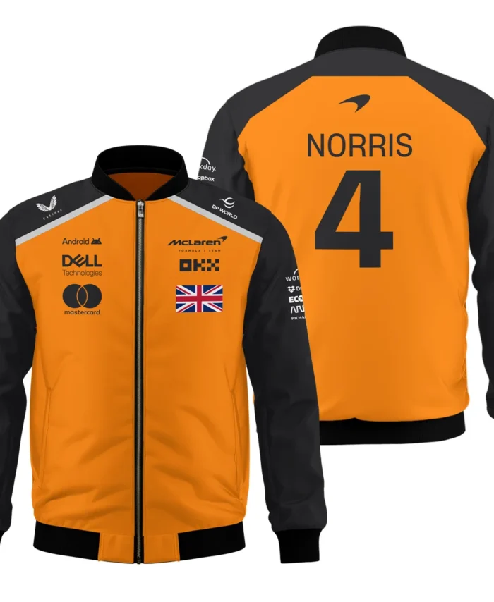 Lando Norris McLaren Formula One Exclusive Logo Bomber BLF1290325A1MCLBB