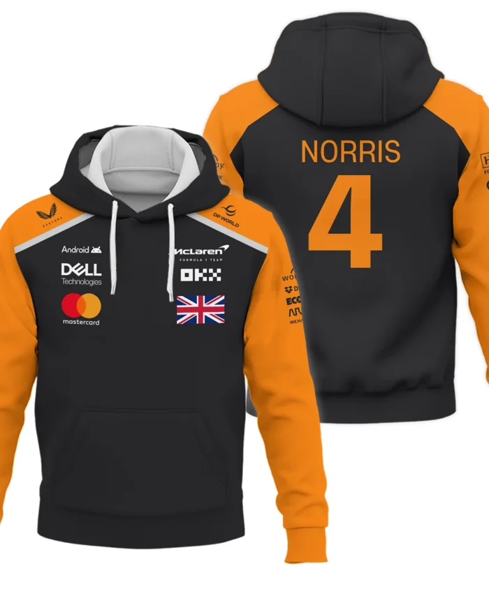 Lando Norris McLaren Formula One Exclusive Logo Hoodie BLF1290325A2MCLHD