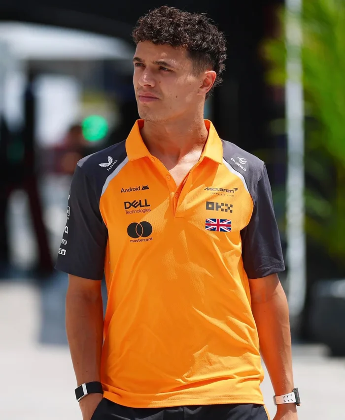 Lando Norris McLaren Formula One Exclusive Logo Polo Shirt BLF1290325A1MCLPL