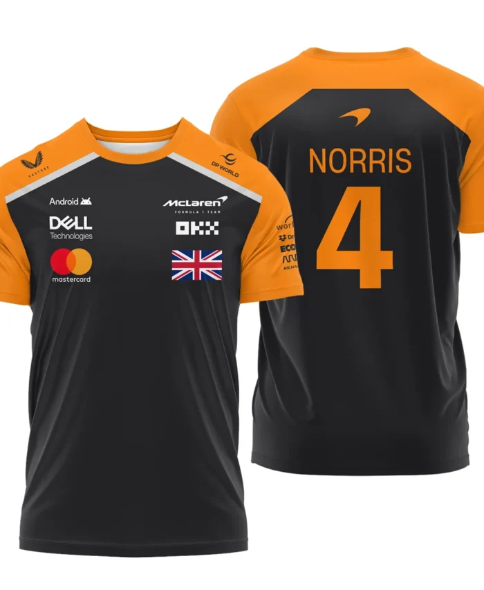 Lando Norris McLaren Formula One Exclusive Logo T-Shirt BLF1290325A2MCLTS