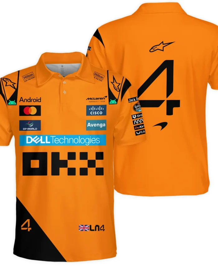 Lando Norris McLaren Formula One Exclusive Polo Shirt BLF1180525A1PL