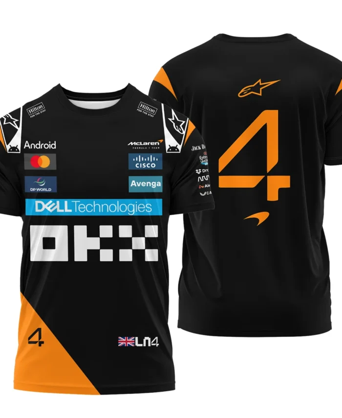 Lando Norris McLaren Formula One Exclusive T-Shirt BLF1180525A2TS