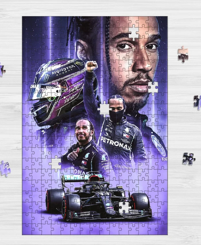 Lewis Hamilton - Jigsaw Puzzle Game For F1 Fans BLF1PZ10
