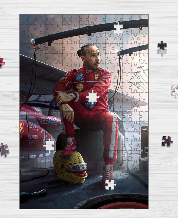 Lewis Hamilton - Jigsaw Puzzle Game For F1 Fans BLF1PZ11