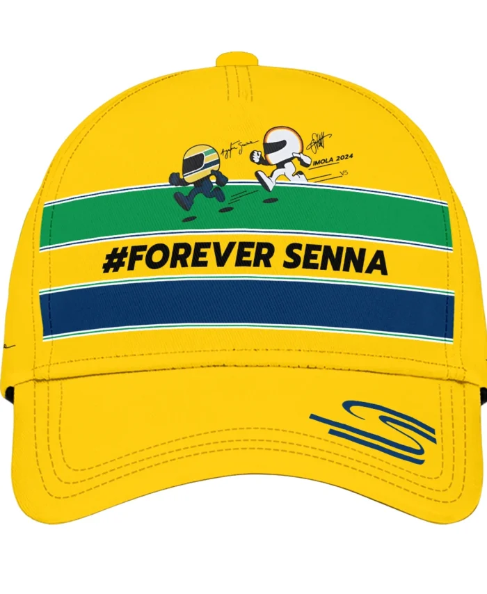 Limited Edition Ayrton Senna Baseball Cap All Over Print BLAS2925A3