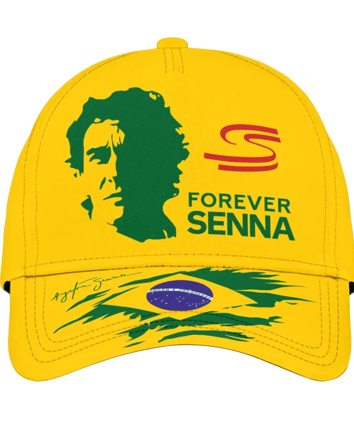 Limited Edition Ayrton Senna Baseball Cap All Over Print BLAS2925A5