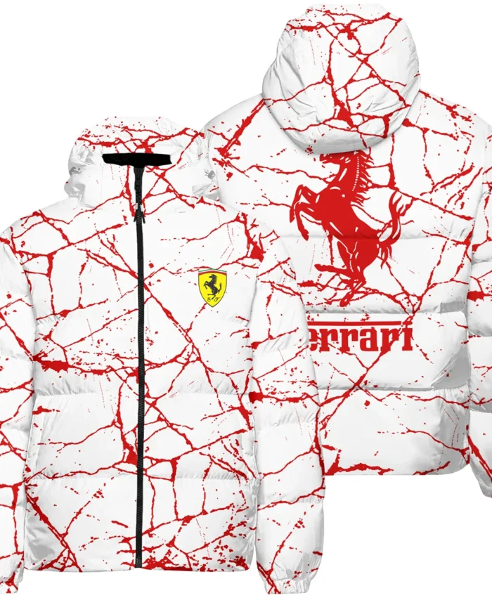 Limited Edition Ferrari F1 Down & Puffer Jackets BLFRR15925A2HCJ