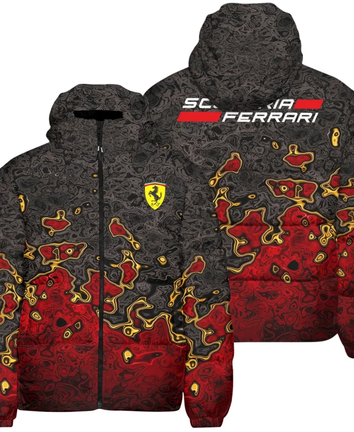 Limited Edition Ferrari F1 Down & Puffer Jackets BLFRR15925A3HCJ