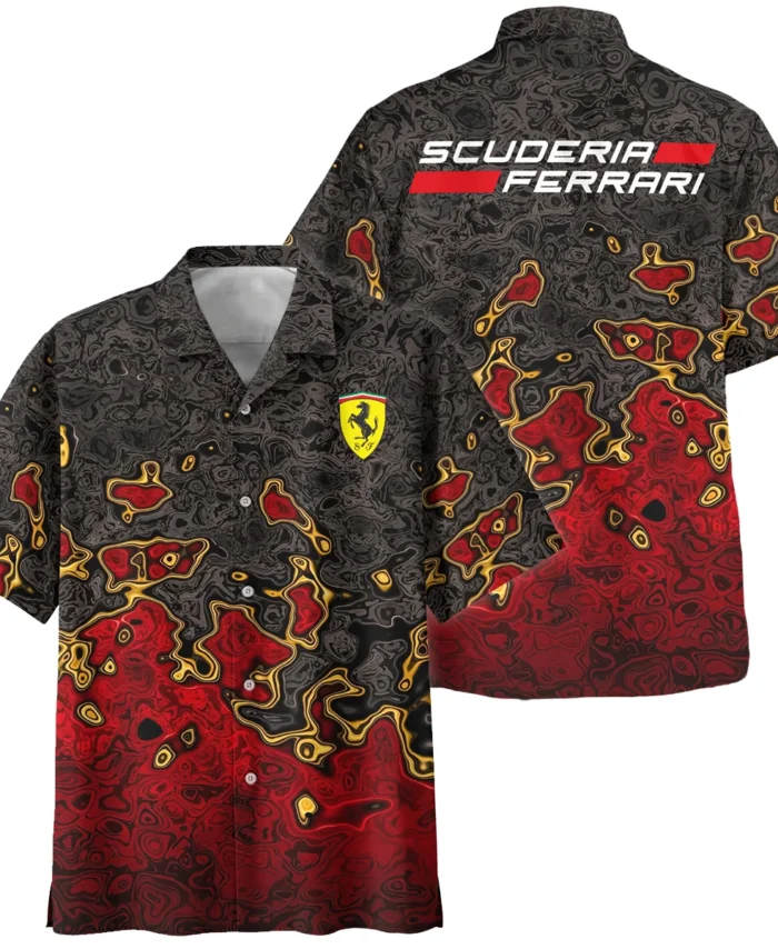 Limited Edition Ferrari F1 Hawaiian Shirt BLFRR15925A3HW