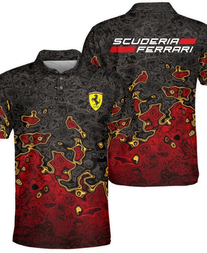 Limited Edition Ferrari F1 Polo Shirt BLFRR15925A3PL