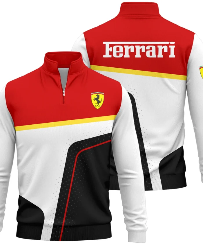 Limited Edition Ferrari F1 Quarter-Zip Sweatshirt BLFRR15925A1QZS