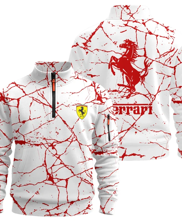 Limited Edition Ferrari F1 Sweatshirt Zipper BLFRR15925A2SHZ