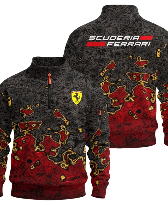 Limited Edition Ferrari F1 Sweatshirt Zipper BLFRR15925A3SHZ