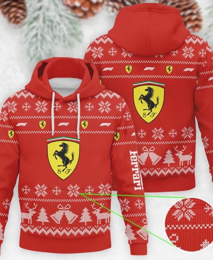 Limited Edition Ferrari Formula 1 - Knitted Hoodie BLVAF12209250A4FRR